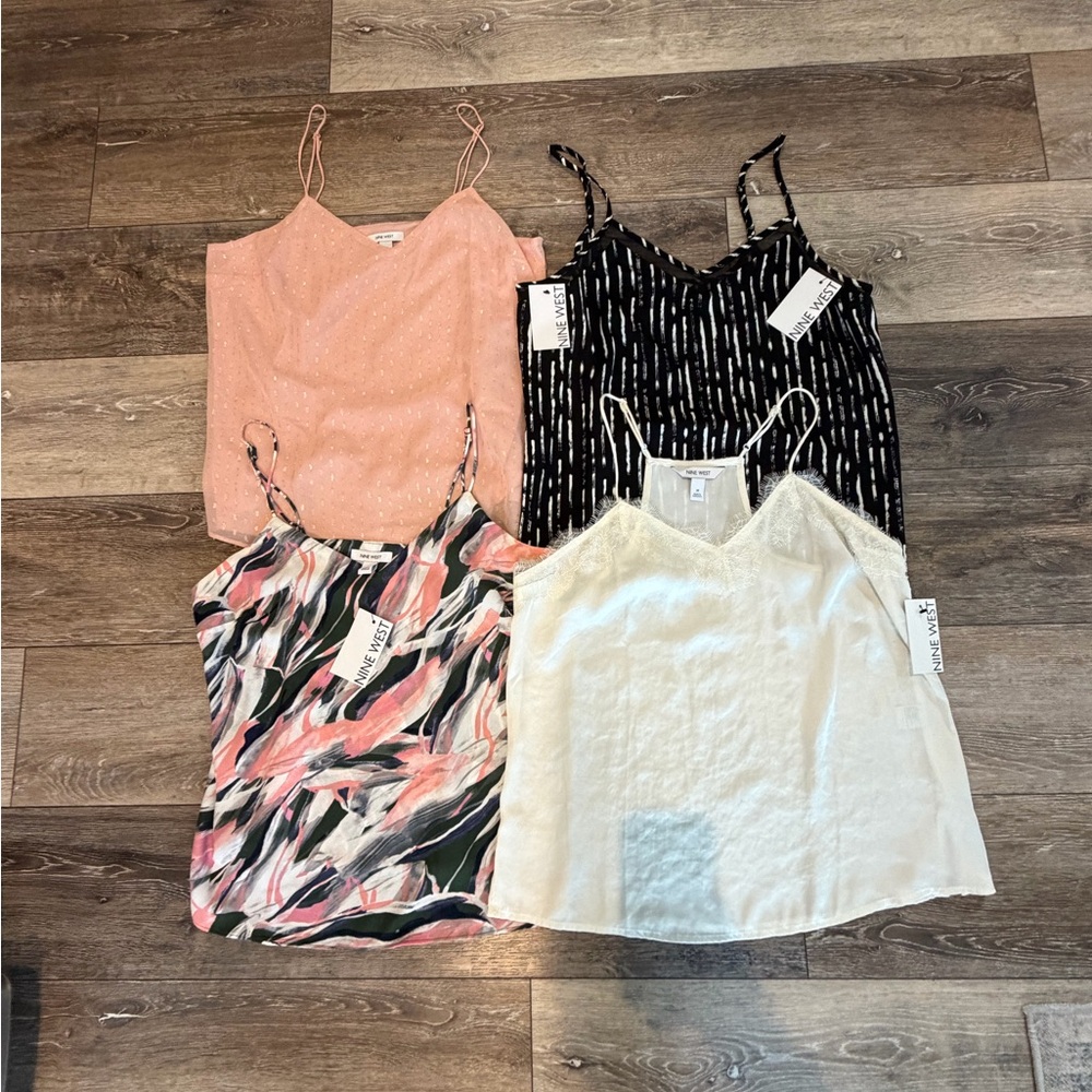 Nine West Camisoles Lot of 4 NWT